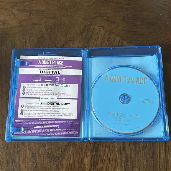A quiet place BLU-RAY - Picture 2 of 2